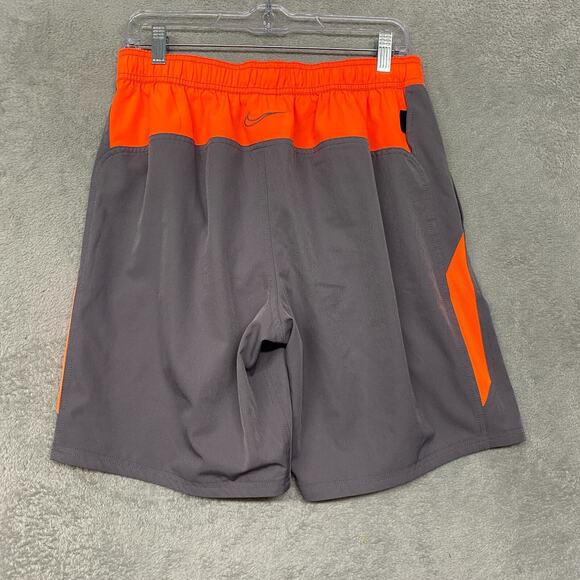 Nike Swim Trunks Mens Medium Gray Contend 2.0 Shorts 9 Inch Volley Mesh Brief - Picture 6 of 10